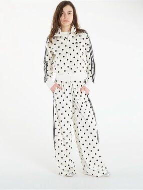 Adidas Originals Satin Polka Dot Track Jacket & Pants Set NWT